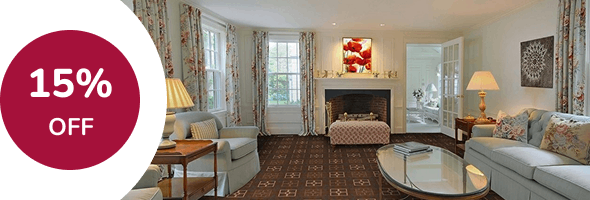 Wall to wall carpets for living rooms