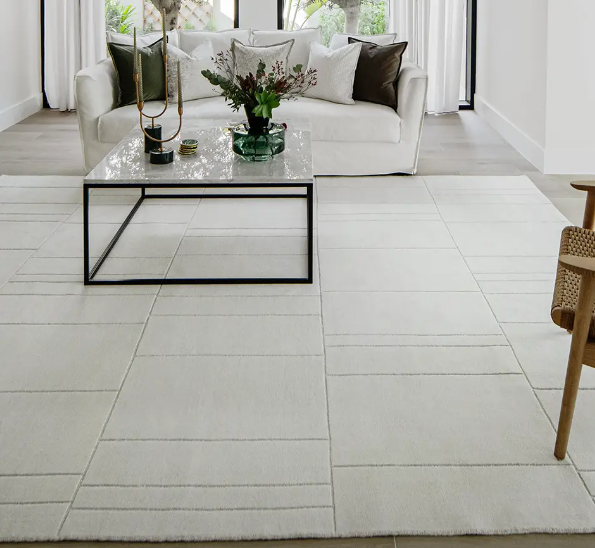 white carpets