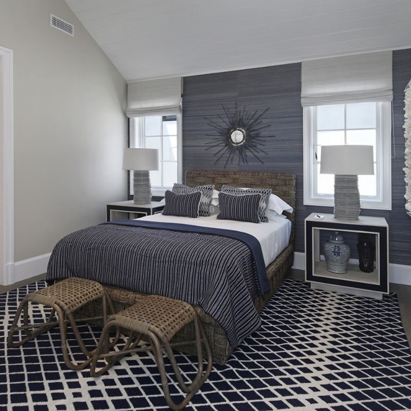 Patterned Bedroom carpet