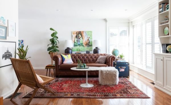 Stylish Persian carpet